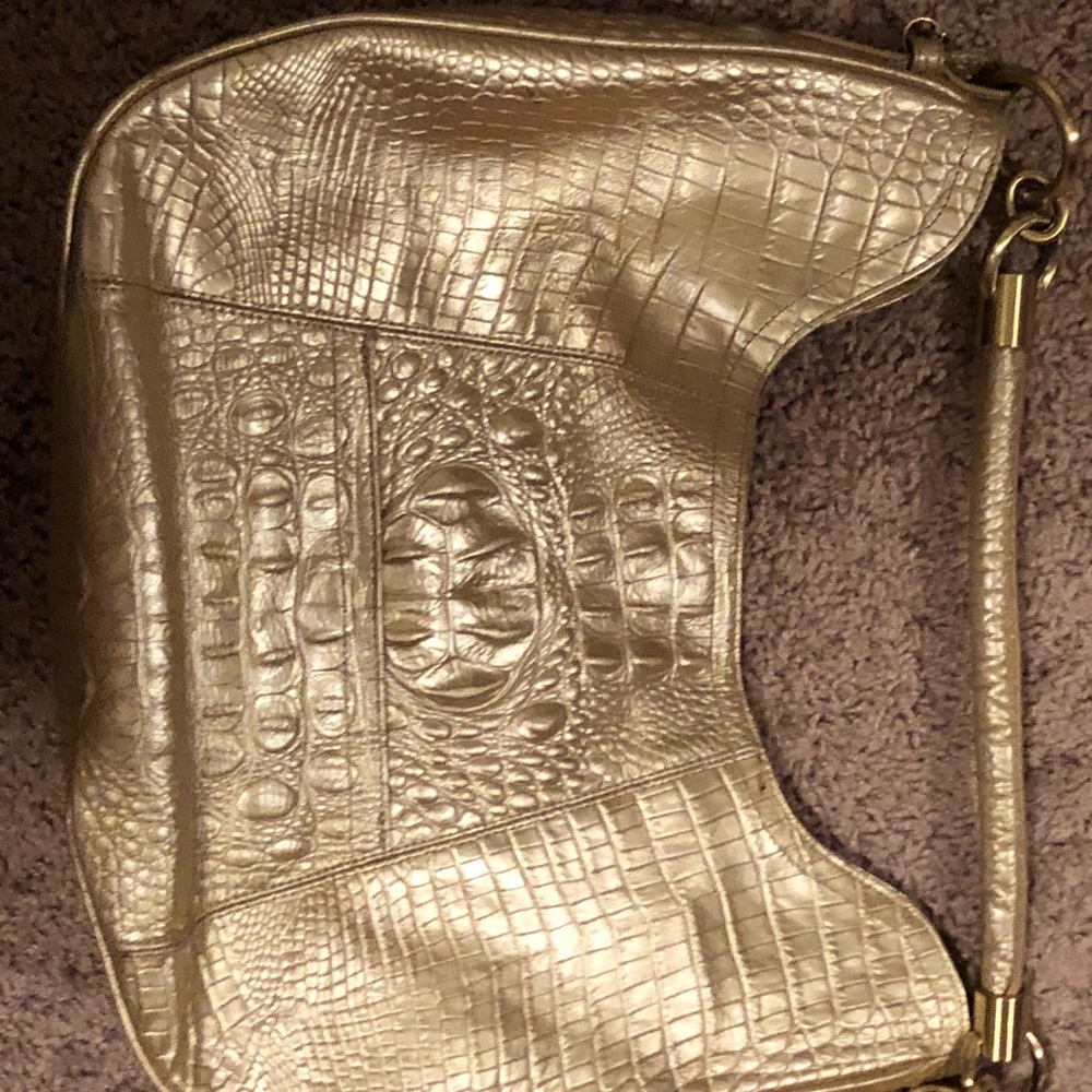 Brahmin Large Gold
